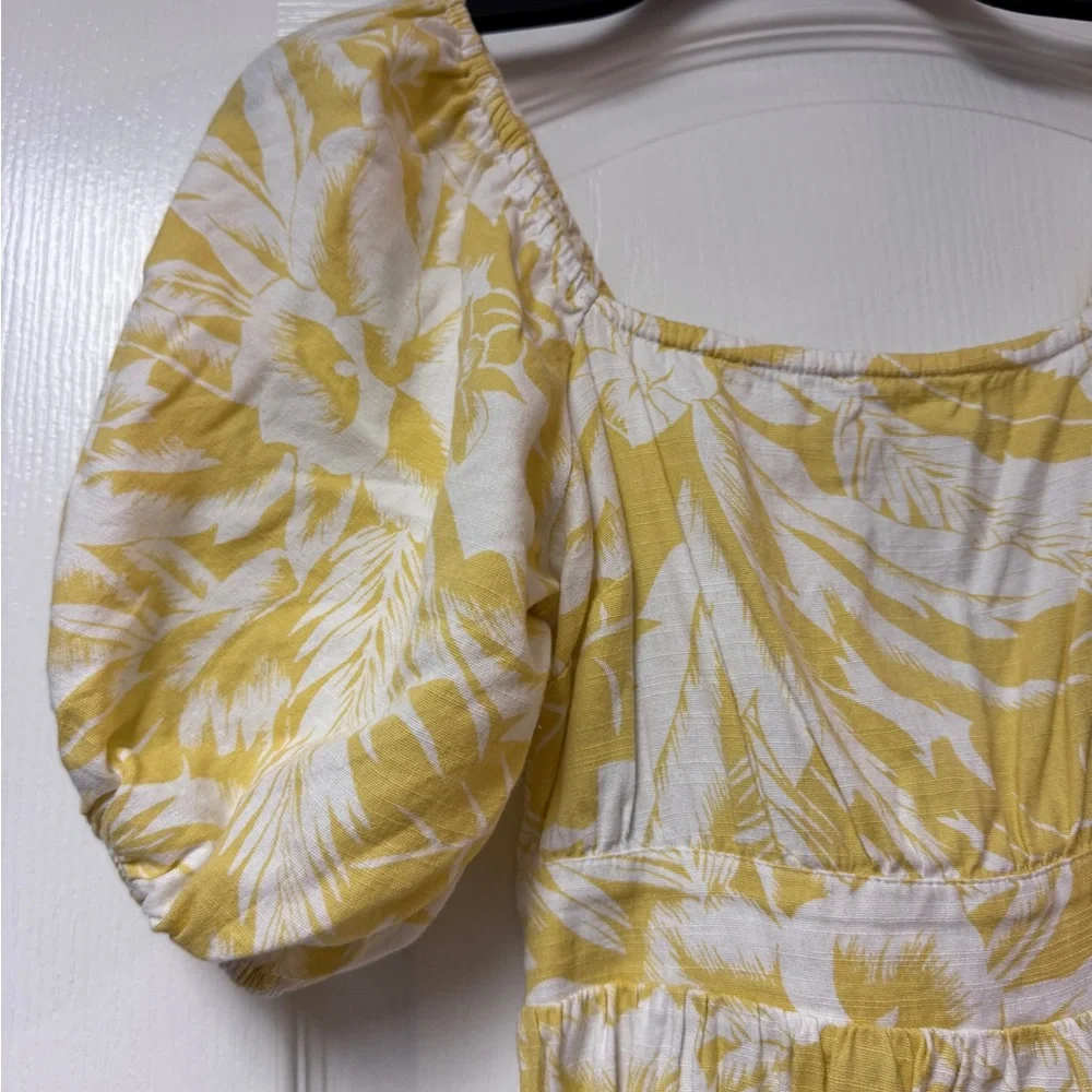 Billabong - Yellow and White Floral Dress - Picture 2 of 6